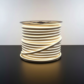 Taśma Neon LED Flex 12v 12x6mm BIAŁA CIEPŁA 1 metr