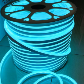 Taśma Neon LED Flex 12v 12x6mm BŁĘKITNA 1 metr