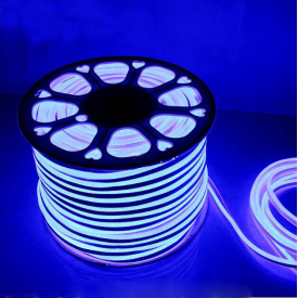 Taśma Neon LED Flex 12v 12x6mm NIEBIESKA 1 metr