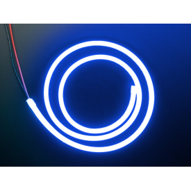 Taśma Neon LED Flex 5 metrów 12v 12x6mm NIEBIESKA + gniazdo DC 5,5X2,1MM