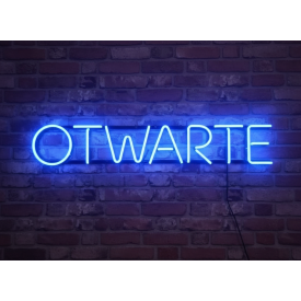 Taśma Neon LED Flex 5 metrów 12v 12x6mm NIEBIESKA + gniazdo DC 5,5X2,1MM