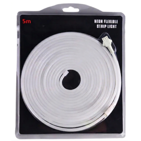  Taśma Neon LED Flex 5 metrów 12v 12x6mm RGBiC + gniazdo LED 3 pin