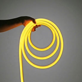 Wąż LED 360° ŻÓŁTY 230v średnica 14mm - 1 metr