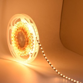 Taśma LED S-type 12v 6mm 1 metr BIAŁY CIEPŁY 3000K