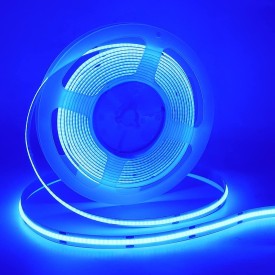 Taśma LED COB 12v 8mm 1 metr NIEBIESKA
