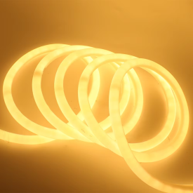 Wąż LED 360° Biały Ciepły 230v średnica 14mm - 1 metr