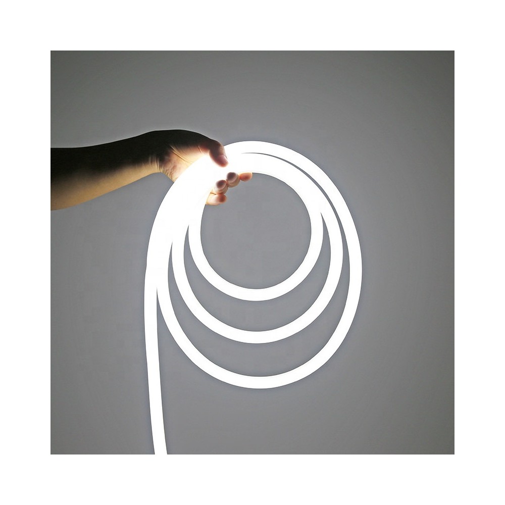 Wąż LED 360° Biały zimny 230v średnica 14mm - 1 metr